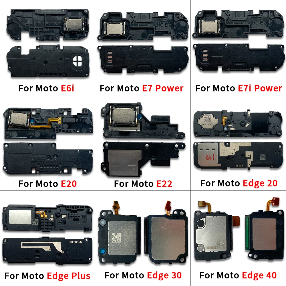 Loudspeaker bottom Loud Speaker Sound Buzzer Ringer Flex Cable For Moto E6S E6i E7 E7i Power E20 E22 Edge 20 30 Fusion Pro Ultra