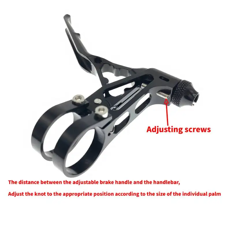 Fahrrad Brems Griff Faltrad 14/16/20 Zoll MTB BMX Fahrrad Ultraleicht CNC 64g Bremshebel Für Brompton V Brems Griff Hebel – Detail 3