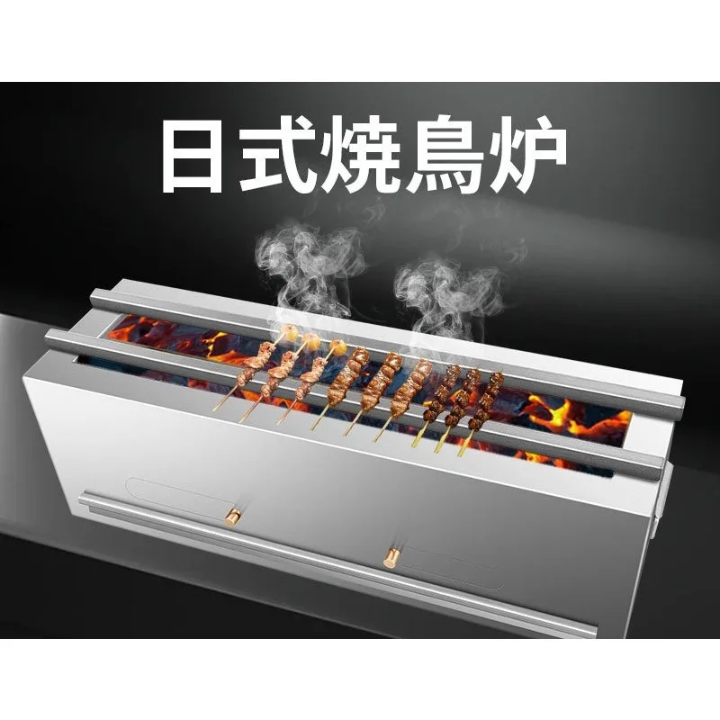 

Bird-burning stove Household bird-burning stove Lighting stall car Stainless steel charcoal fire oven Electric