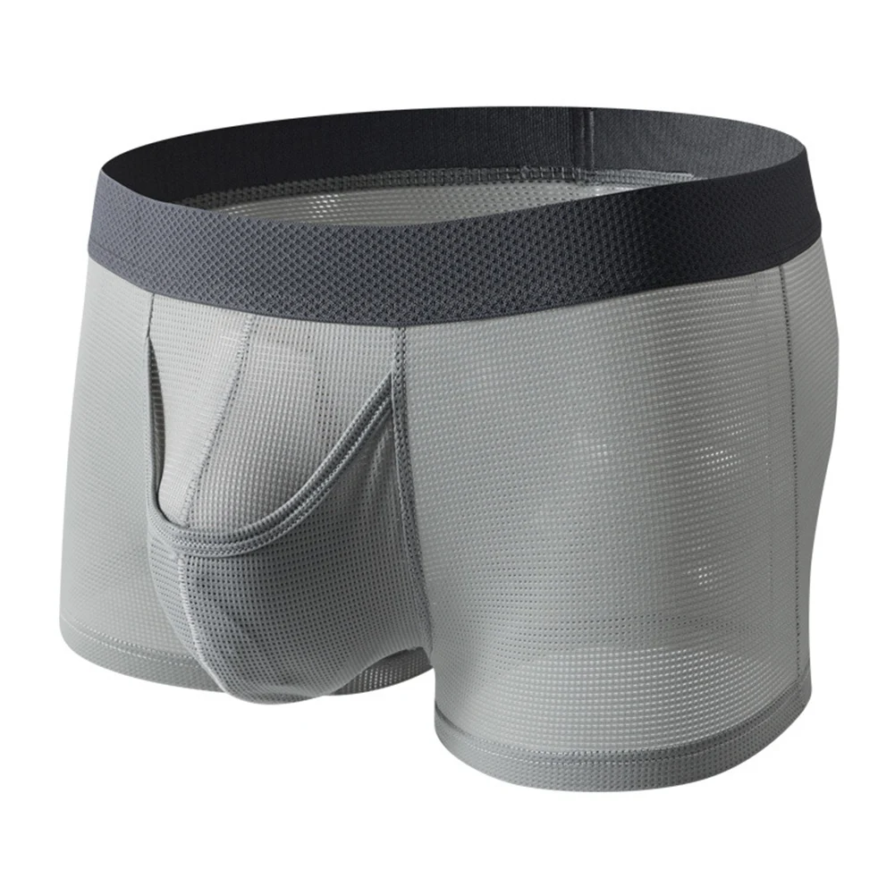 

Белые шорты-боксеры с низкой талией для повседневного использования, эластичные шорты с низкой талией, дышащие шорты, дышащие мужские боксеры, удобная одежда