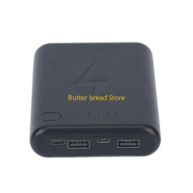 W89C Replacement Battery Shell in ABS Portable Housing for DIY Assembly and Repair