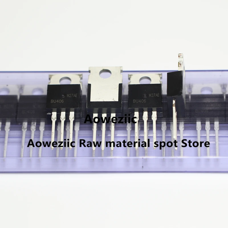 Aoweziic 2024+ 100% новый импортный оригинальный BU406 BU406TU TO-220 Высоковольтная переключающая трубка 7A 200 В