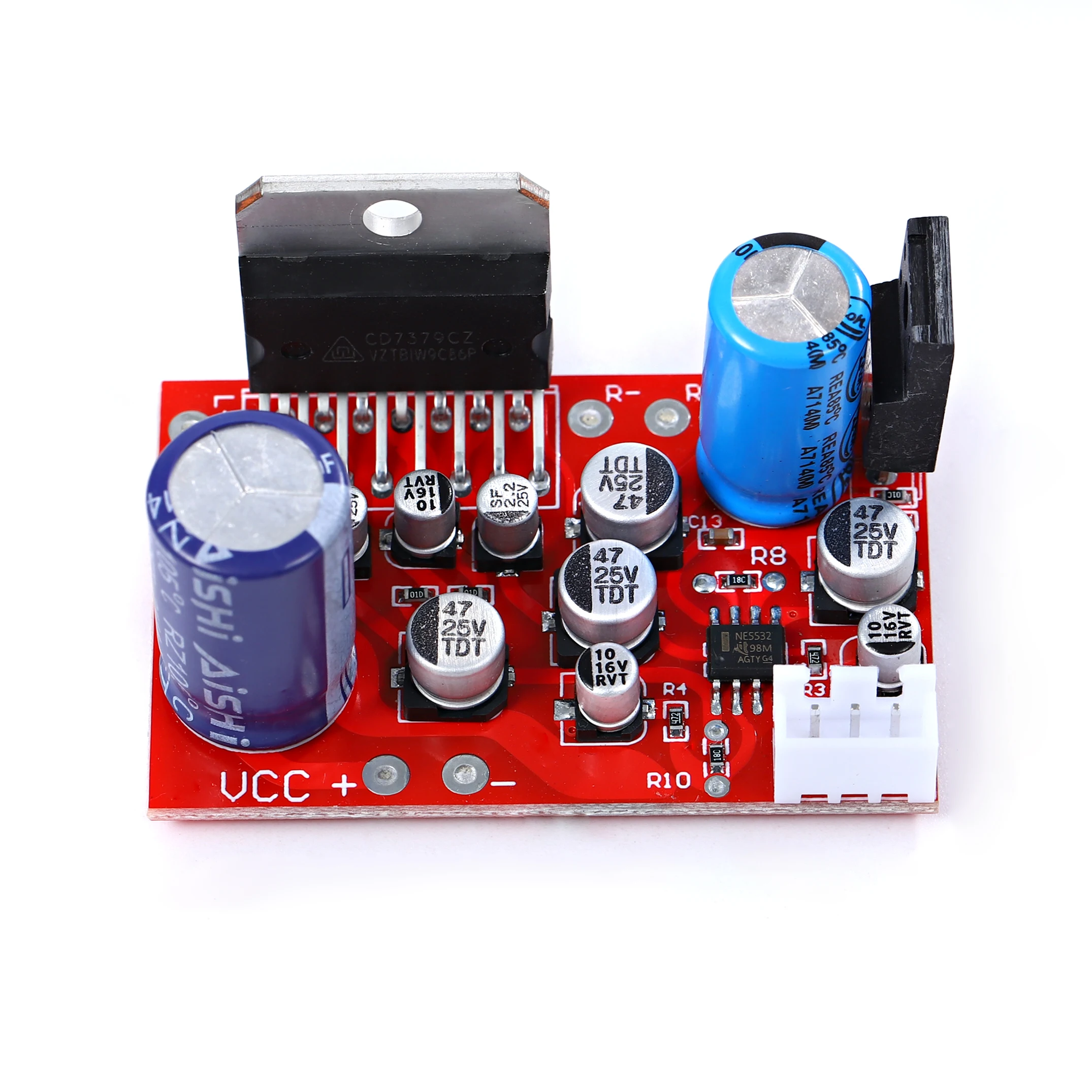 TDA7379 power amplifier board + NE5532 pre-amplification effect exceeds AD828 TDA7377