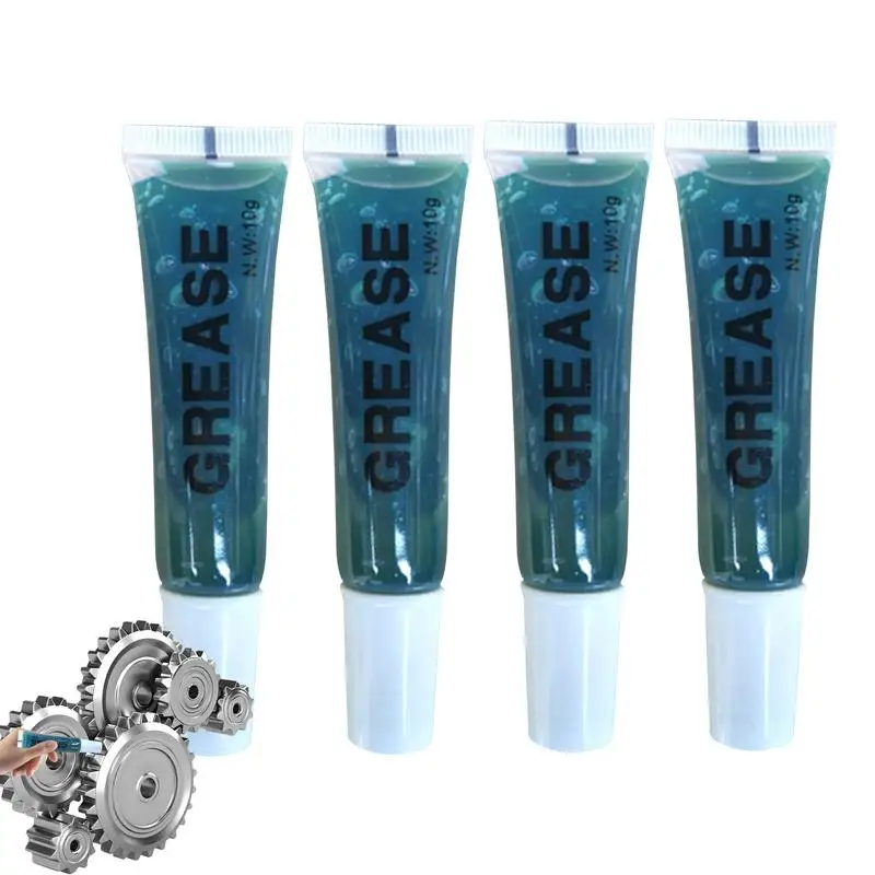 4pcs Automotive Grease Heavy Duty Marine Grease Industrial Lubricants for O Rings Gears Chains Lubrication Grease Repair Tools