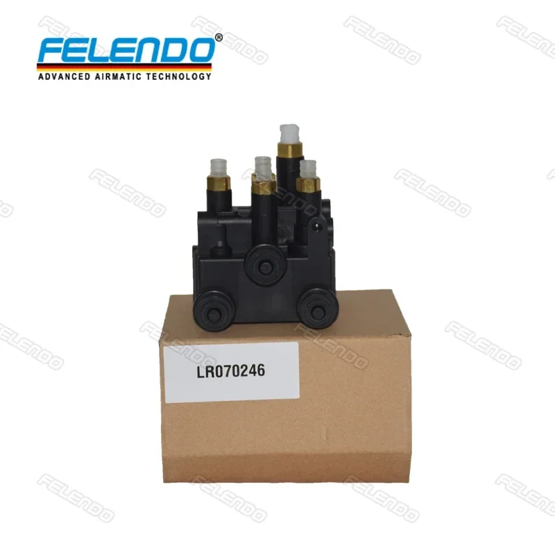 Felendo Front Air Suspension Valve LR070246 LR037082 For Range Rover L405 2013 Range Rover Sport L494 2014 Velar Valve Block