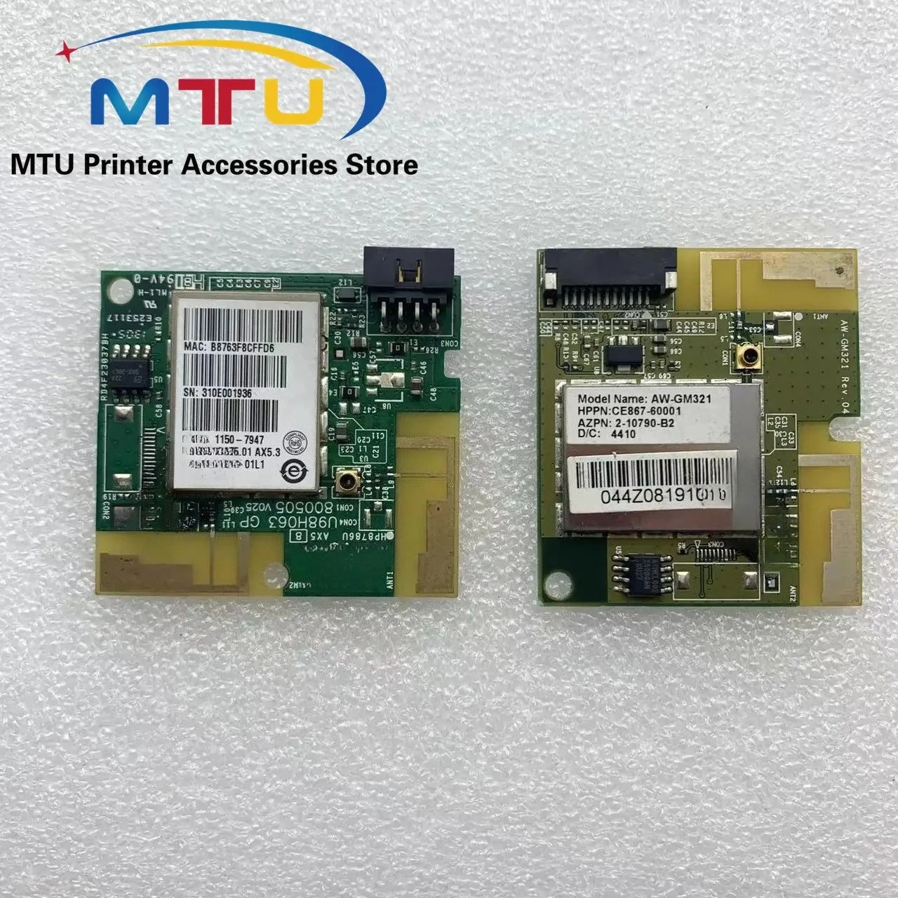 

P1102W Main Formatter Wifi PCA ASSY Board For HP 1102W CF427-60001