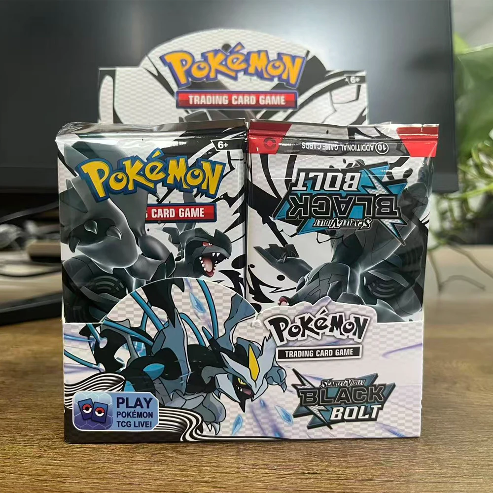 360Pcs Pokemon Card Prismatic Evolutions PHANTASMAL FLAMES Scarlet Violet 151 Black Bolt English Booster Battle Transaction Card image 3