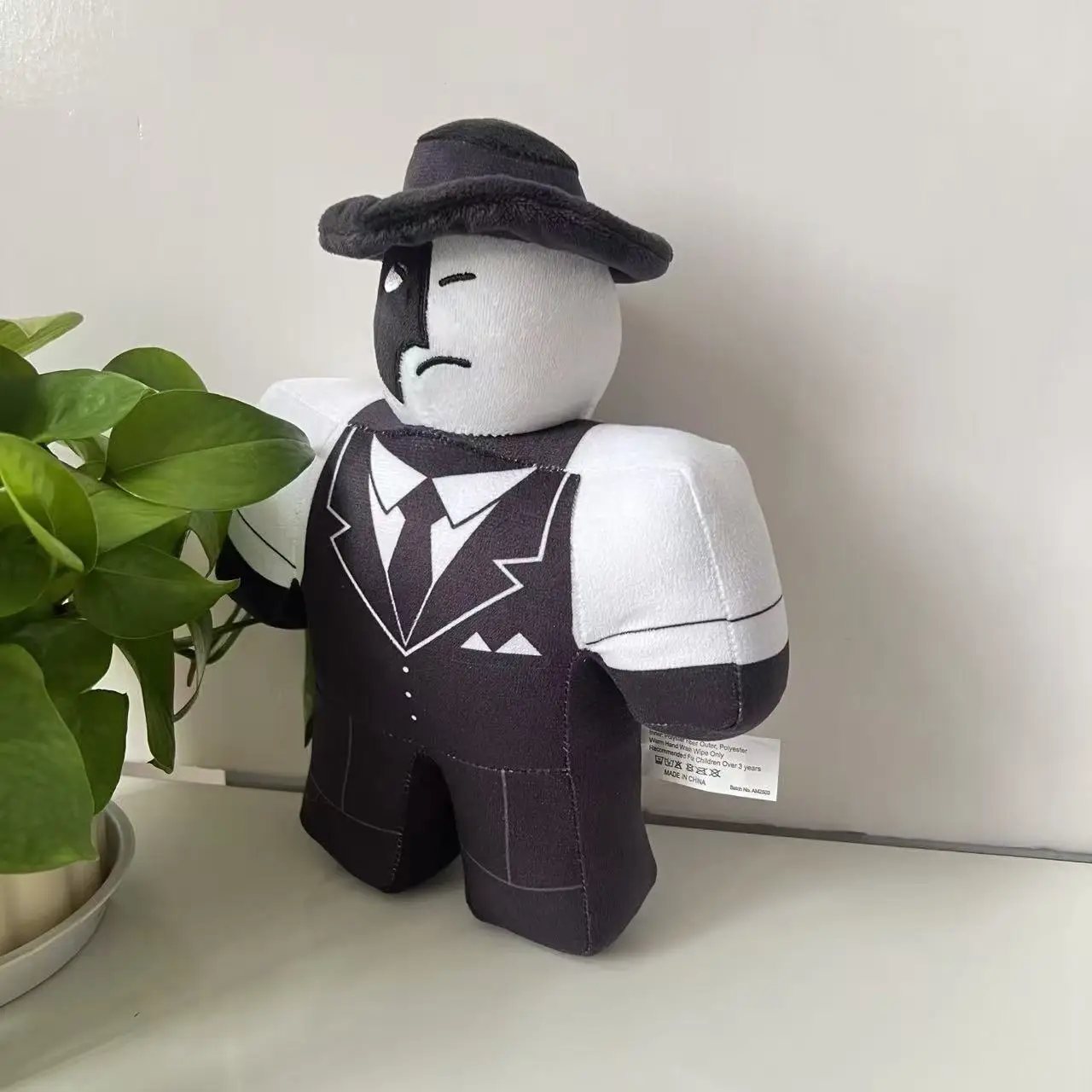 Boneka Plush Forsaken Chance Gaya Topeng Forsaken Mainan Boneka Anime Plushies Koleksi Penggemar Bantal Dekorasi Rumah Natal Hadiah