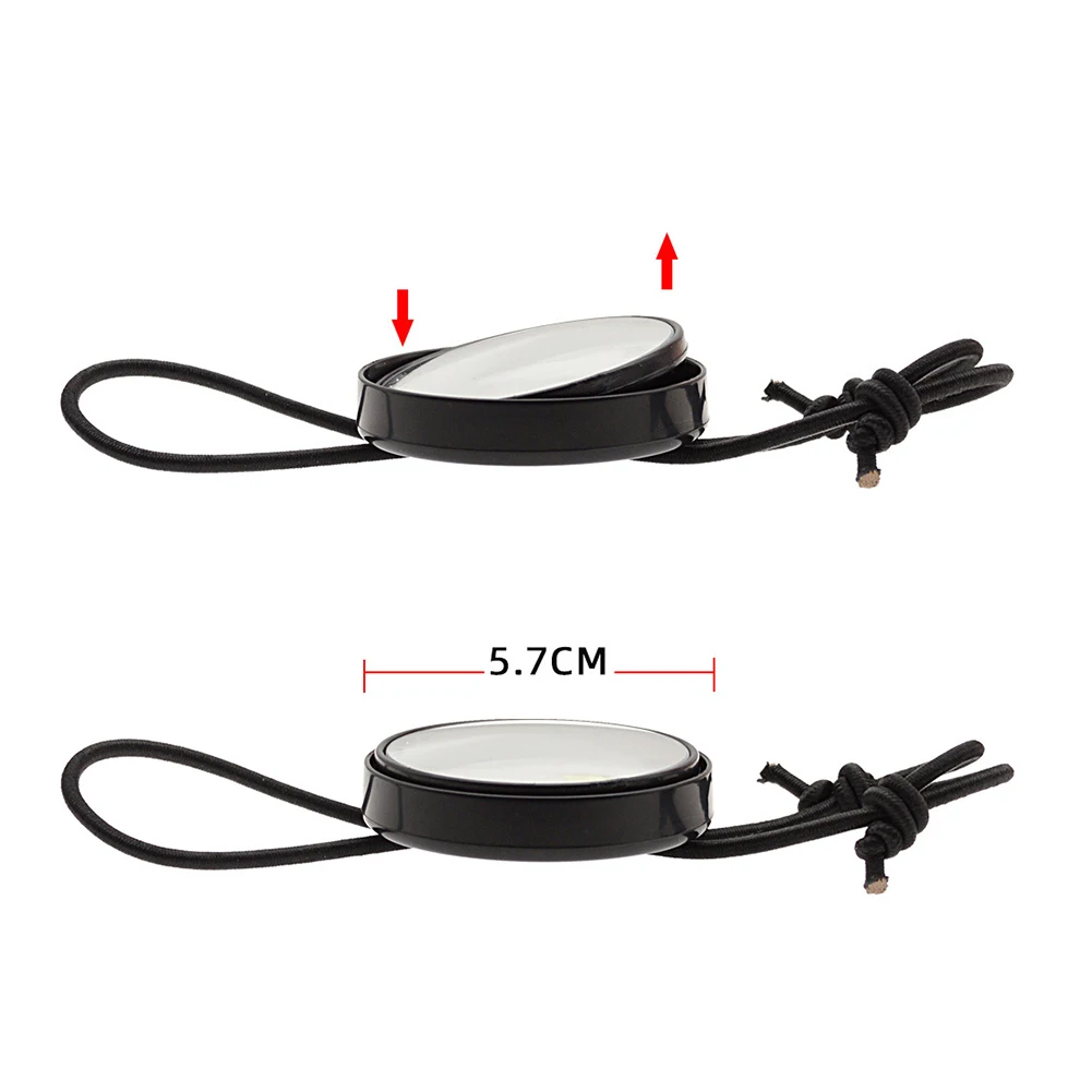 Adjustable Diving Rearview Mirror With Lanyard Ergonomic Diving Rearview Mirror For Underwater Equipment Check Tools Accessories