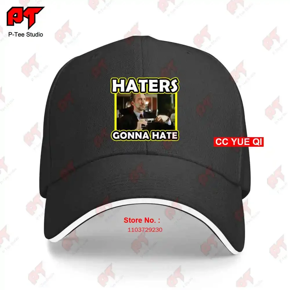 Hans Gruber Haters Die Hard Movie Alan Rickman Baseball Caps Truck Cap TMAV