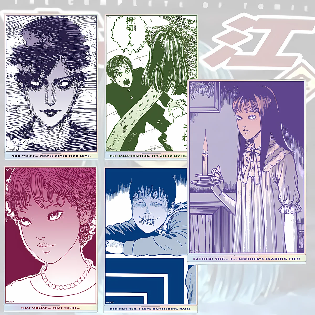 Anime Tomie Kawakami 15cm Acrylic Stand Junji Ito Holiday Gift Independence Day Cabinet Dark Horror Manga keychain Figure