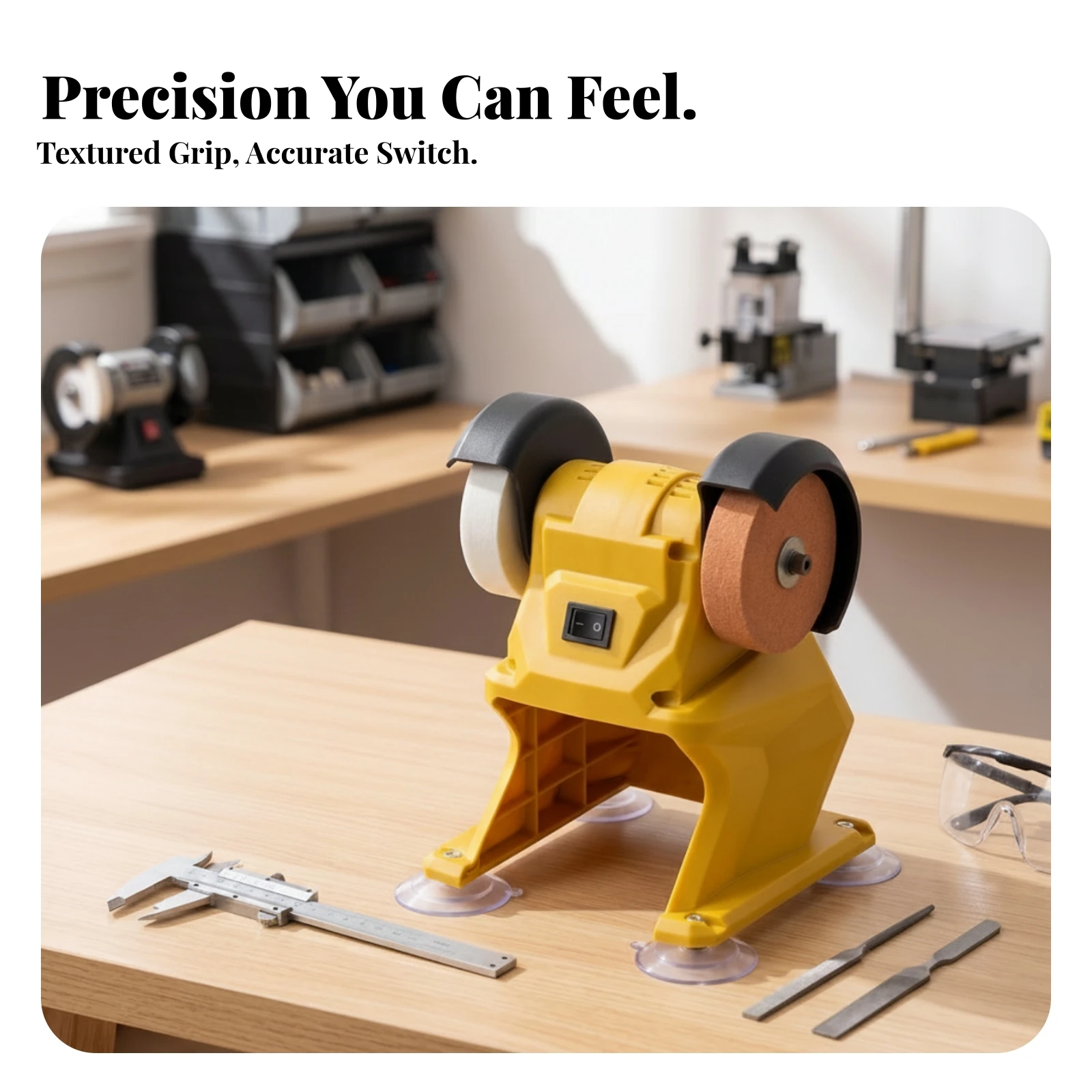Mini Bench Grinder Benchtop Sh - Workshop Electric Tools ulasan dan harga