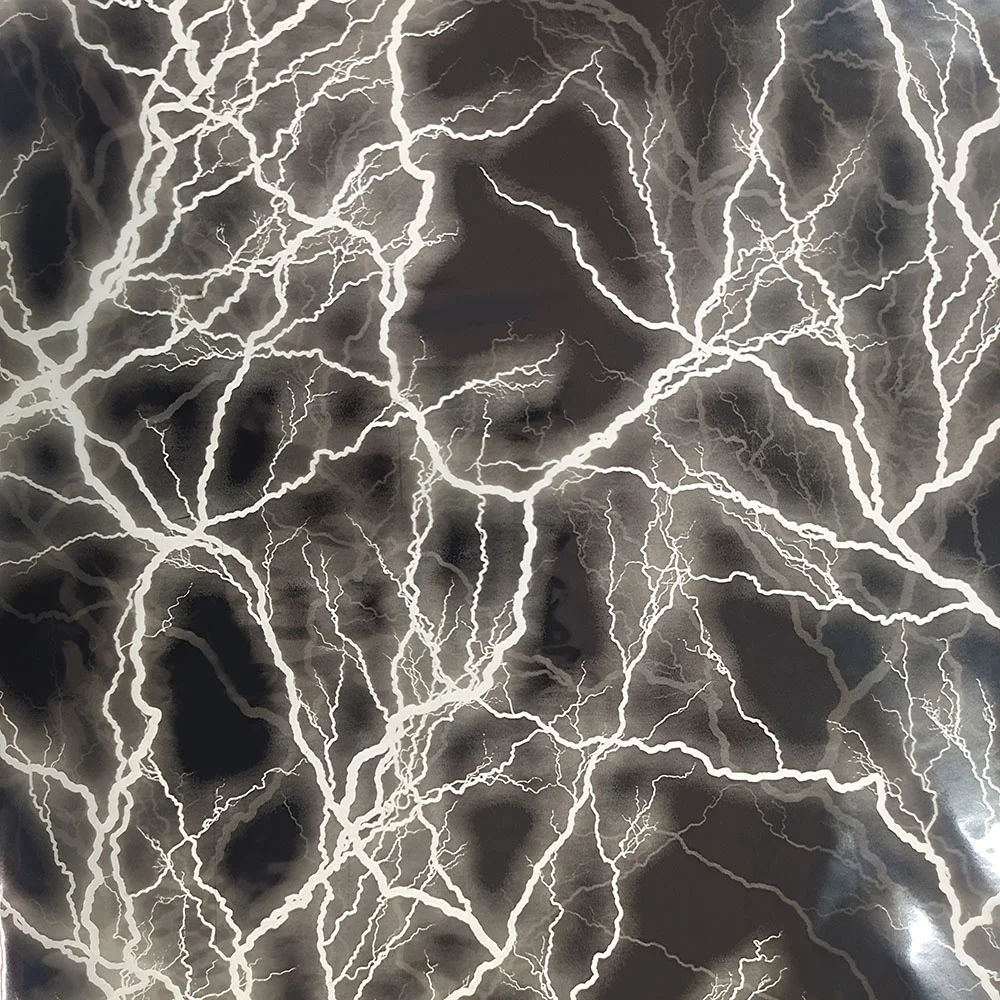 Lightning Pattern 10M Length hydro dip film 100cm Width water transfer printings WDF703