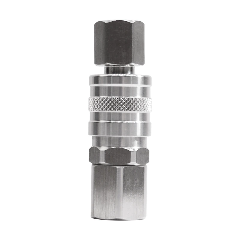 1 PCS Soda CO2 Quick Adapter Pneumatic Quick Adapter Stainless Steel 3/8NPT Inner Female Head And 1/4NPT Inner Male Head