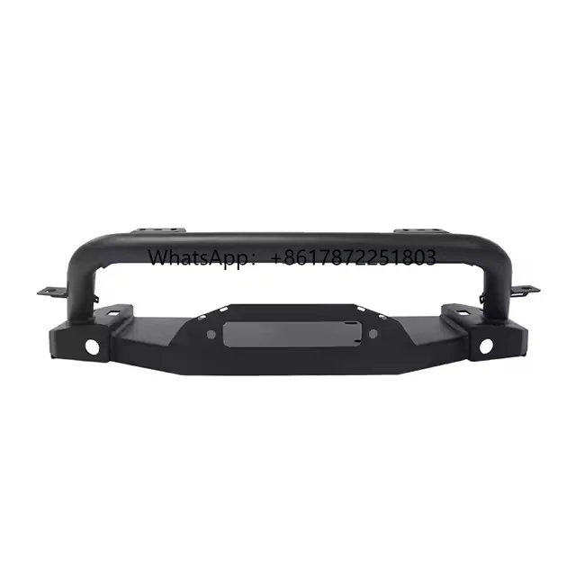 

2/4 Door Front Bumper Bull Bar Manganese Steel Winch Bracket for Ford Bronco 2021+ Winch Mount Plate