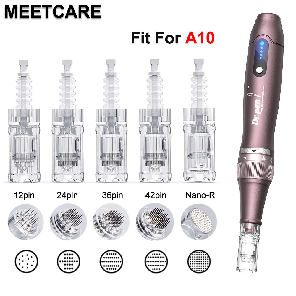 A10 Dr Pen Patrone Nadel für Dr Pen A10 Derma Mikronadel Stift 12pin 24pin 36pin 42pin Runde Nano Schönheit Hautpflege Werkzeug – Detail 1