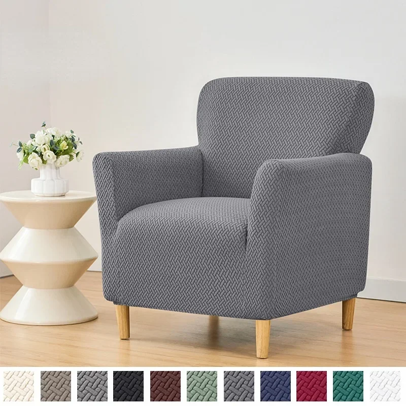 

Square Club Chair Slipcover Tub Chair Covers for Armchairs High Stretch Armchair Slipcover Furniture Protector for Living Room
