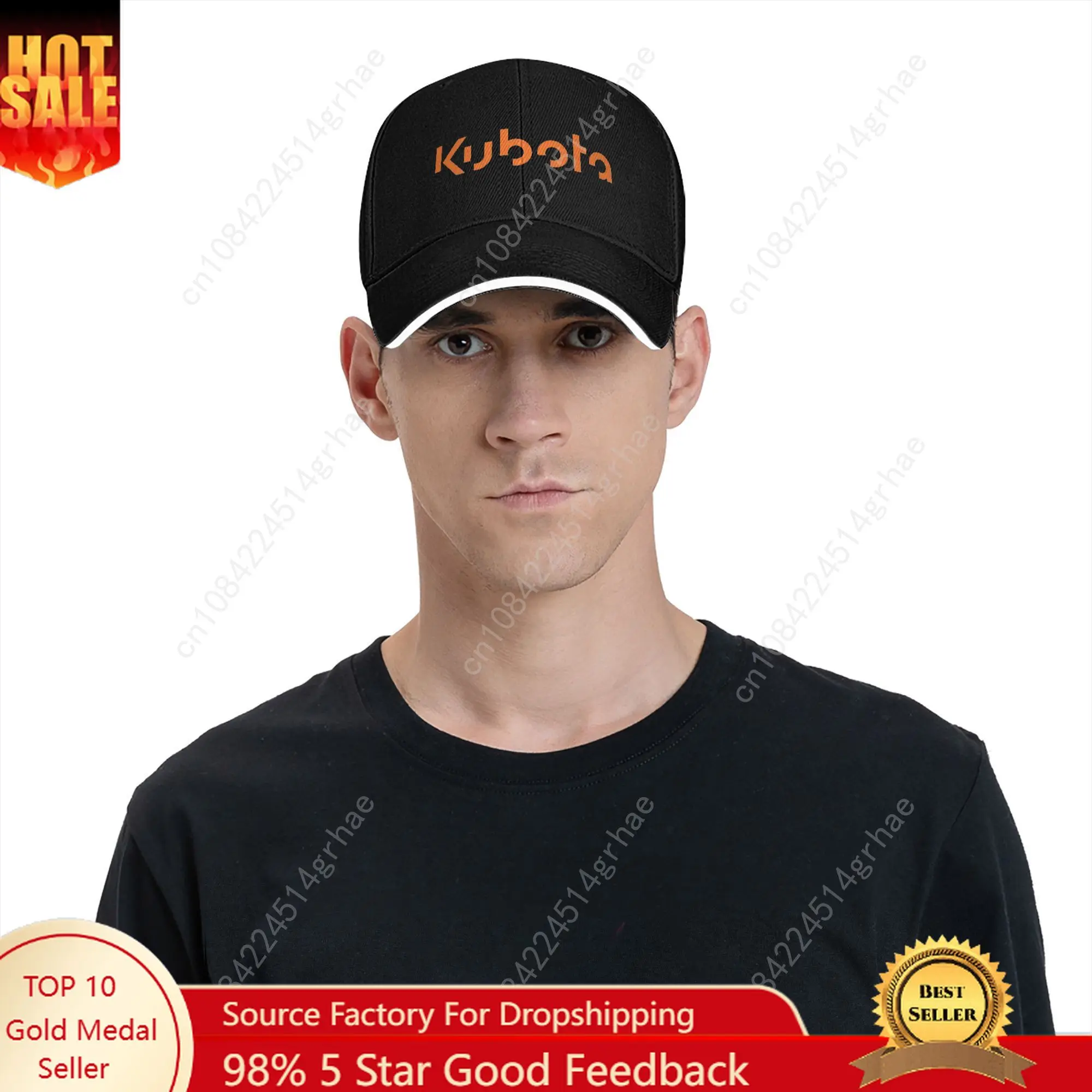 

Kubota Sun Baseball Cap Summer Spring y2k Cute Trucker Hat For Women Men Running Hippie Hats