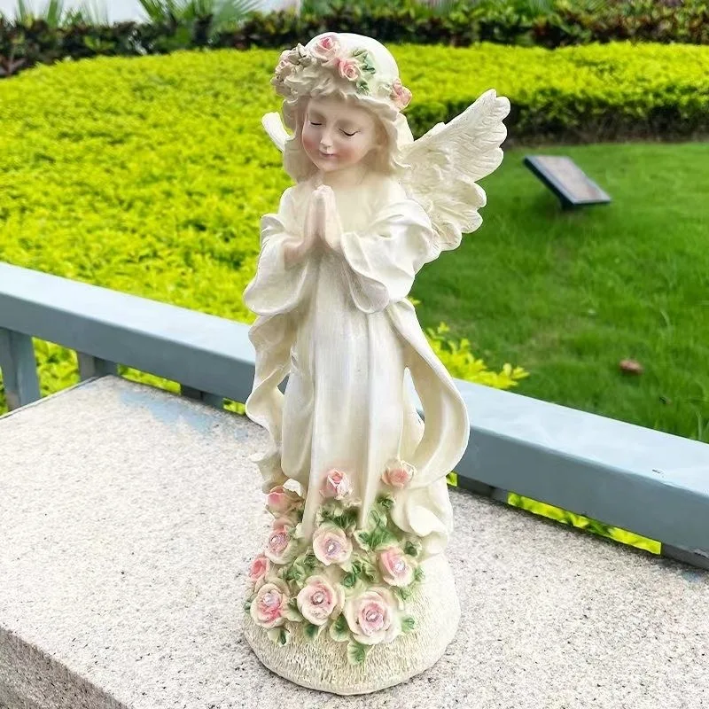 creative-retro-solar-angel-outdoor-balcony-garden-statues-rural-atmosphere-ornaments-exquisite-decorations