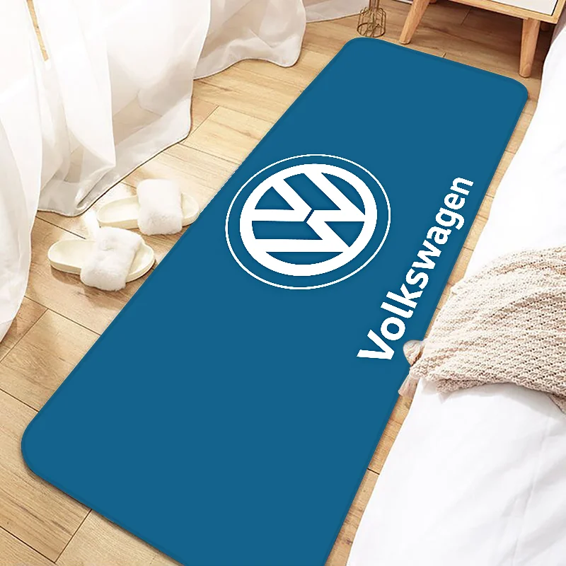 VW-Volkswagens Gti Door Mat Entrance Non-slip Doormat Washable Kitchen Carpet Living Room Hallway Rugs Bathroom Bath Door Mats