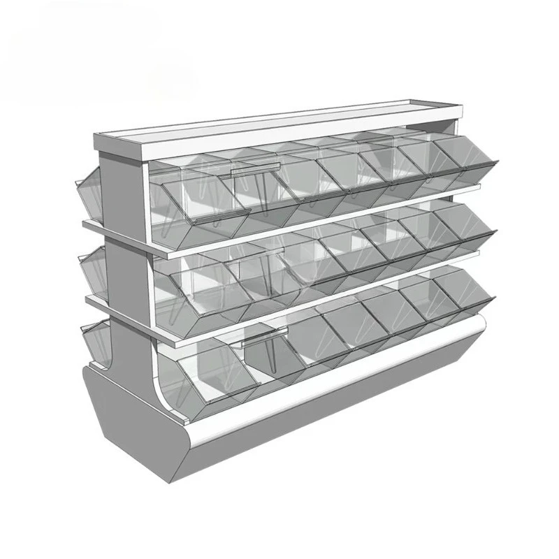 كاندي جندول الحلو عرض الرف الخشب حلوى السكر حامل عرض حالة عرض اسكيمو كاندي رفوف العرض #1