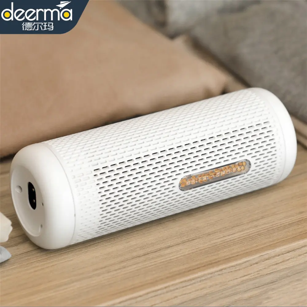 

Deerma Mini Dehumidifier Moisture Absorbers Air Dryer with Quiet Air Dehumidifier Electric Drying Machine for Home Bathroom