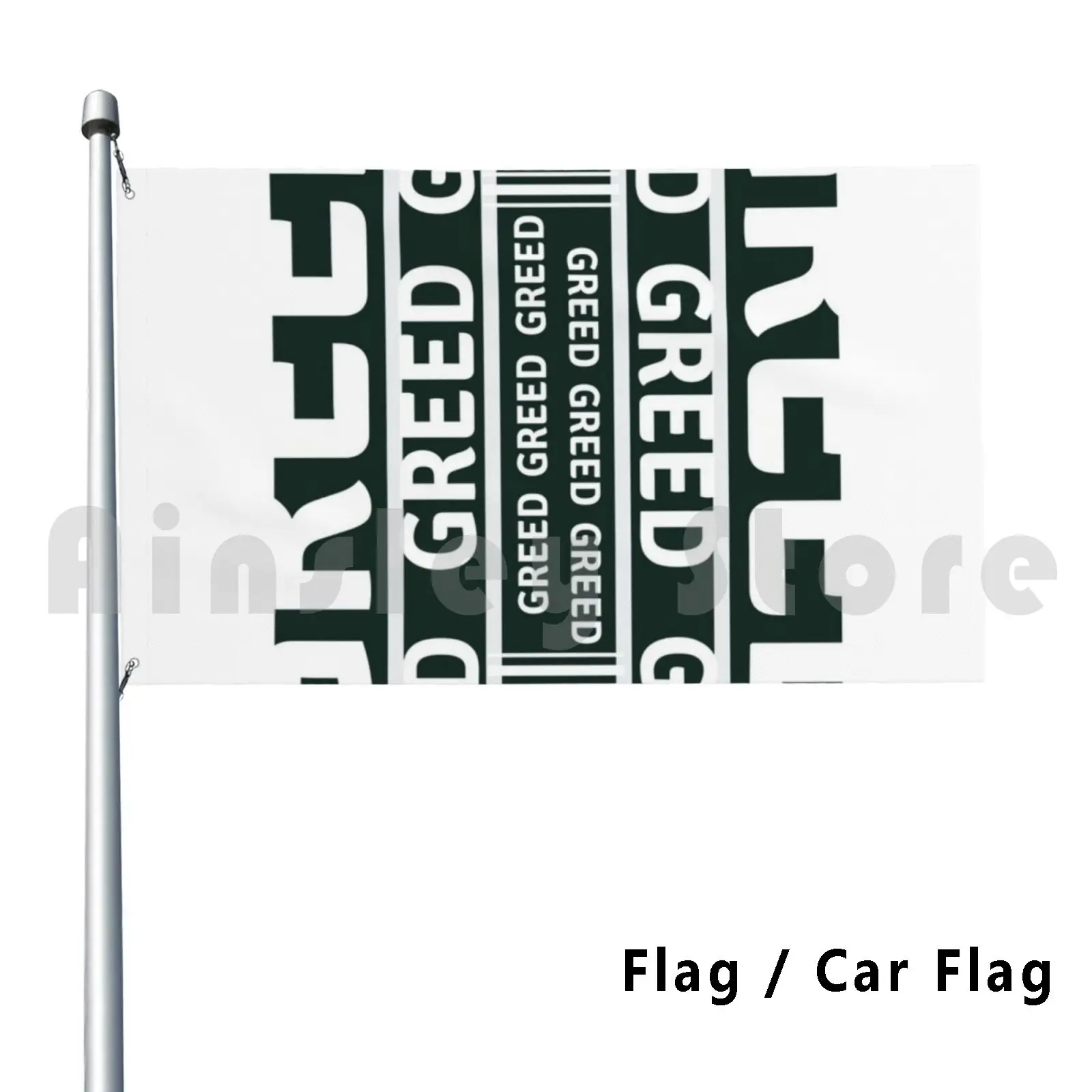Drapeau de voiture Original Sin V.1, impression de drapeau de voiture, vert magique personnalisé, drame Cool, symbolisme de théâtre intéressant