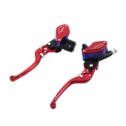 Adjustable Handle Hydraulic Clutch Lever Brake Pump Master Cylinder Motorcycle Racing Universal For Yamaha Kawasaki Brake Parts