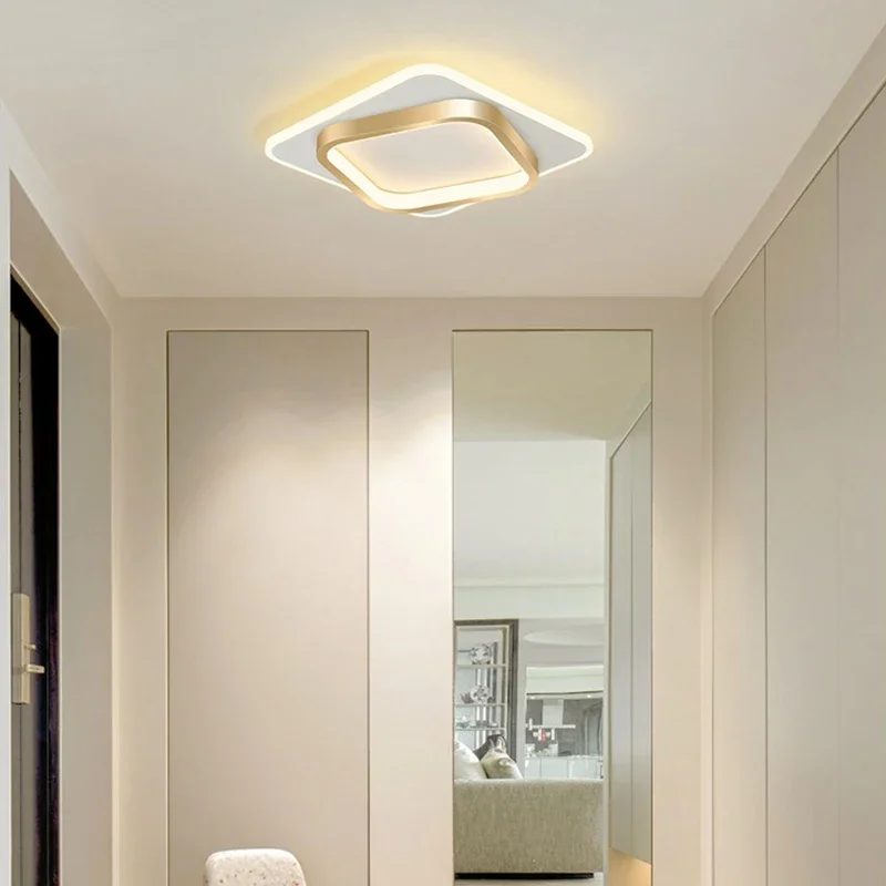 

Потолочные светильники в скандинавском стиле, минималистичные креативные светильники для спальни, гостиной, коридора, комнаты, крыльца, гардеробной, светодиодный небольшой потолочный светильник