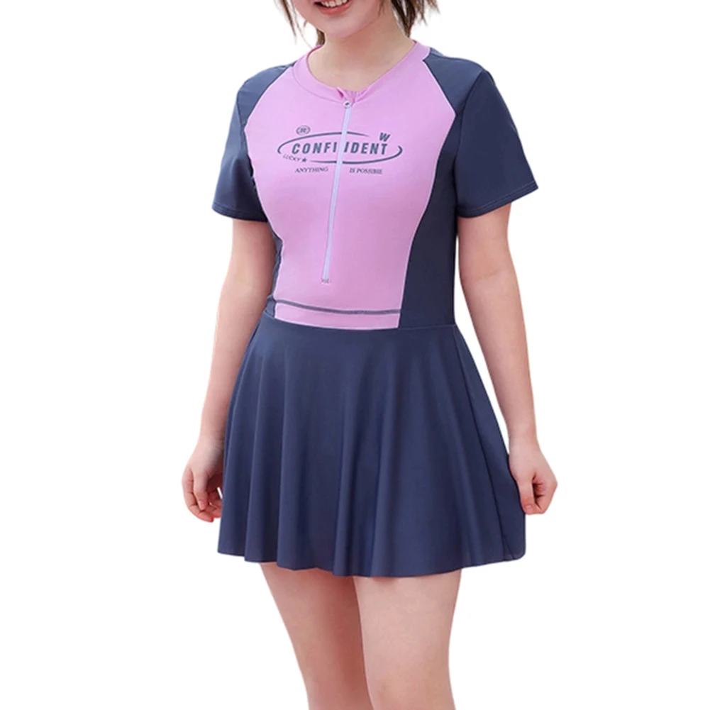 

Women's Swimwear Girls Swimwear Two-Piece Swimming Suit Skirt Modest Two-Piece With Slimming Shorts Bathing Suit Swimming Suit