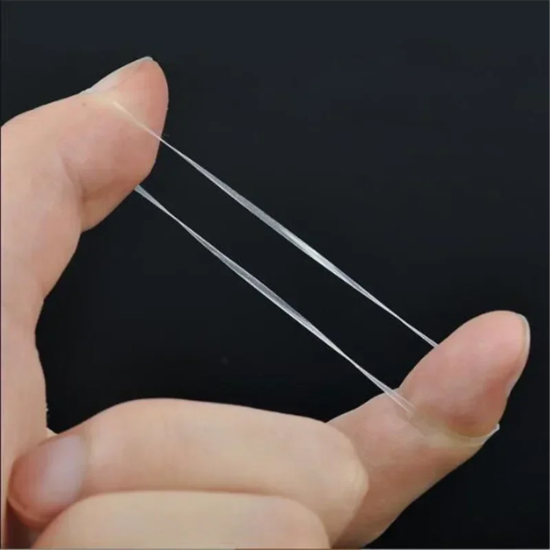 

100 Pcs/pack Transparent Elastic Rope Women's Hair Styling Tools Braids Accessories Rubber Band Ponytail Tie Accessories