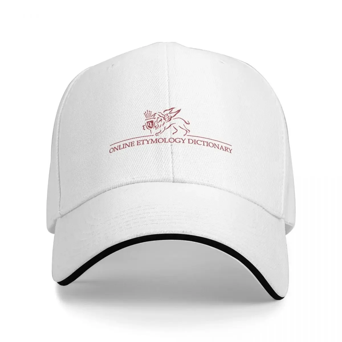 Etymonline Online Etymology Dictionary Red Logo Baseball Cap Icon birthday Mens Caps Women's