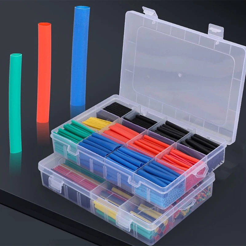 

Heat Shrink Tubing kit 2:1 shrink Cable Insulation Sleeves Wire maintenance protection tube boxed Waterproof Wire Wrapping tube