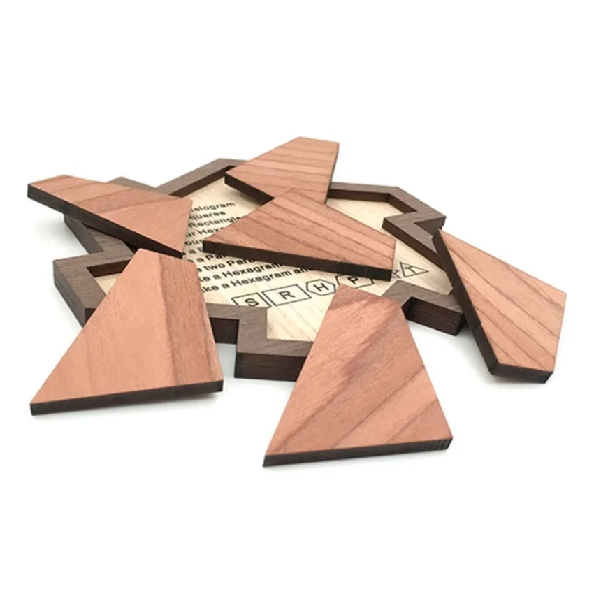 2025 새로운 도전적인 논리 마음 나무 두뇌 티저 보드 퍼즐 게임