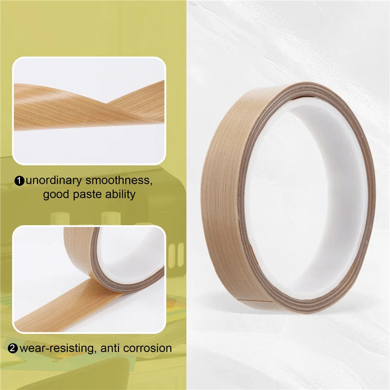 

Лента из ПТФЭ A61I/лента из ПТФЭ для вакуумной упаковки, ручных и импульсных упаковок (1 дюйм X 33 фута)