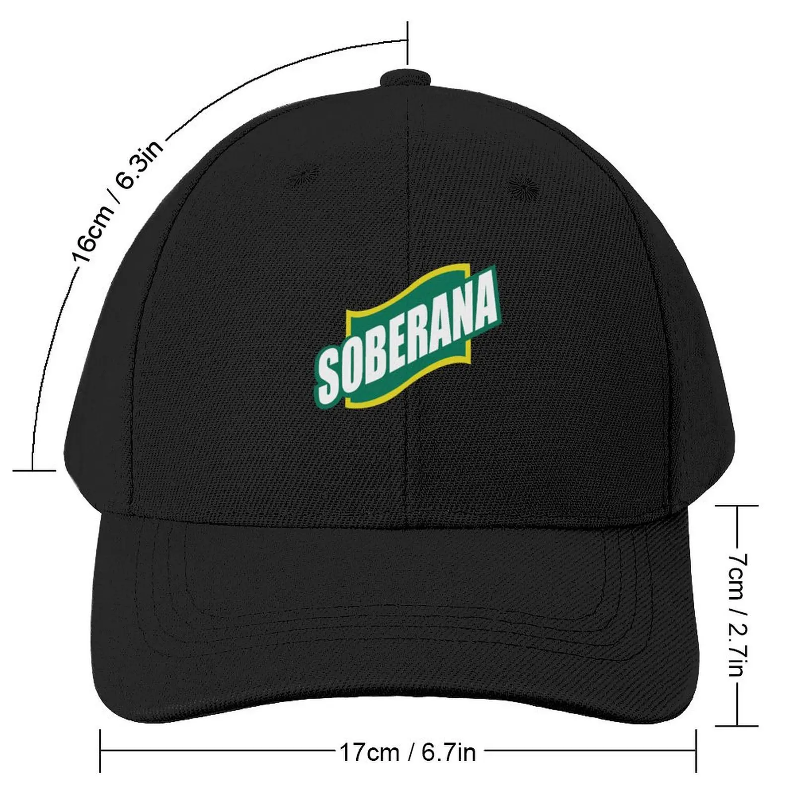 Cerveza Soberana Panama Baseball Cap Big Size Hat Golf Hat Man Icon Luxury Brand Women's Hats Men's