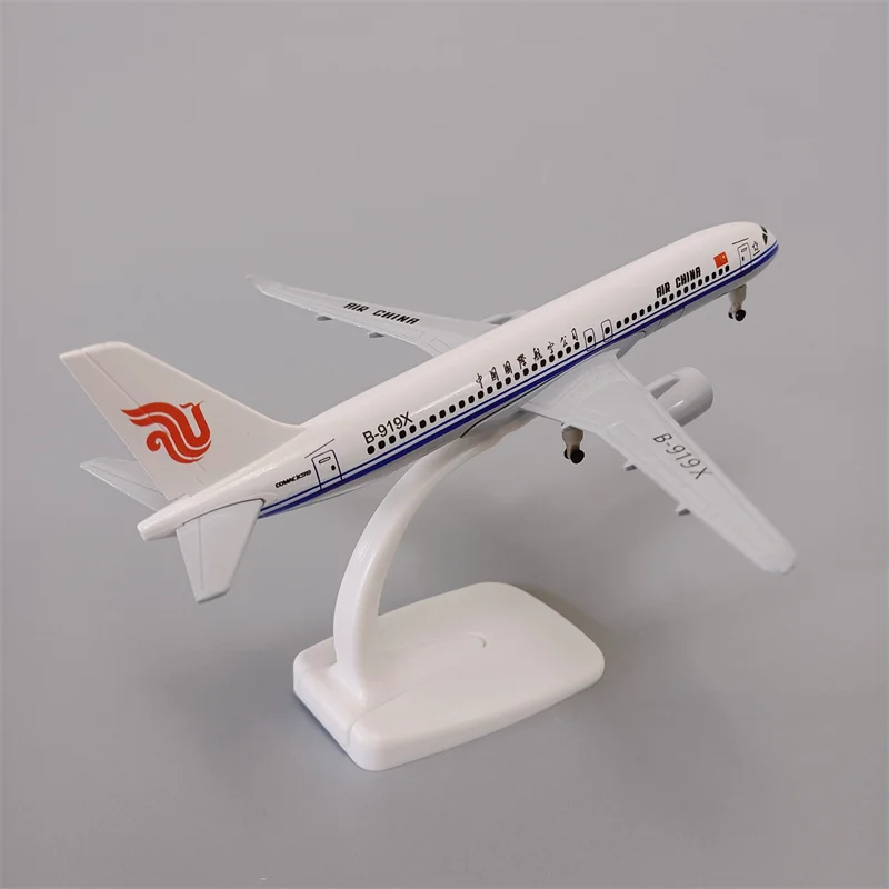 Comac-air-飛行機モデルc919,19cm,ダイキャスト,ホイール付き飛行機,着陸装置,飛行機,新品