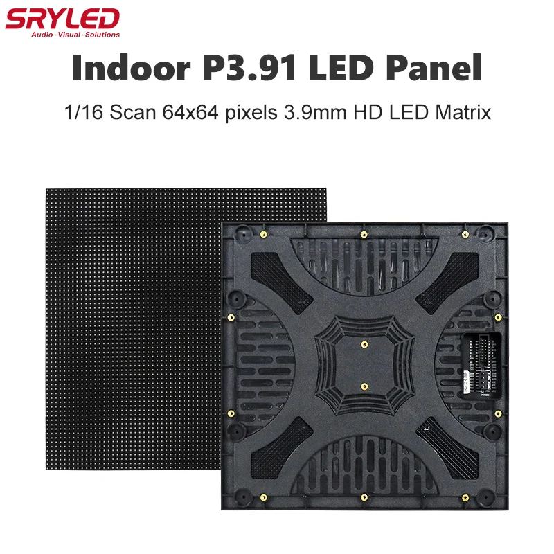 P3.91 P3.9 LED Billboard Module Panel Indoor RGB Full Color Die Casting Aluminum LED Wall Display