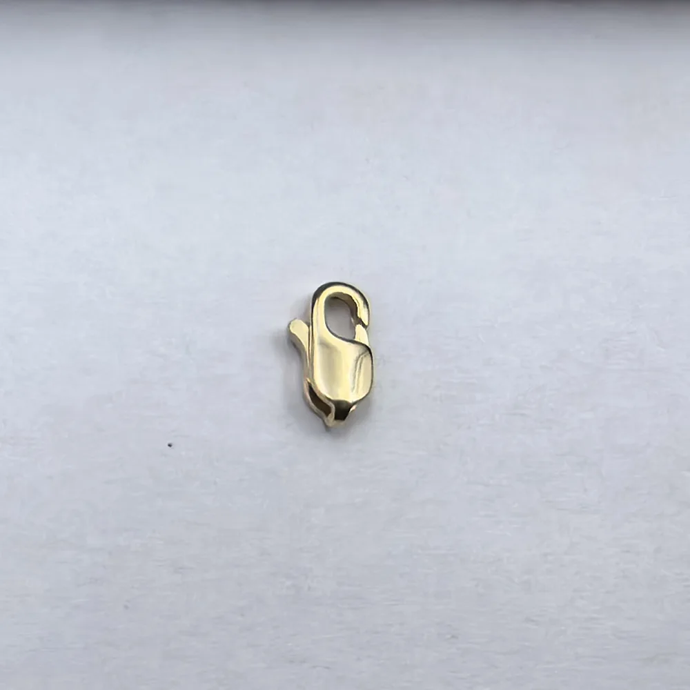 Sinya 18k Gold Lobster Clasp Au750 Necklace Chain Connector Fine Jewelry DIY Accessories High Quality On Sale