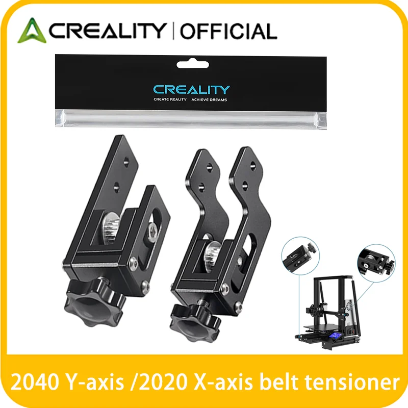 Creality Ender 3/CR10 Belt Tensioner,2040 Y-axis and 2020 X-axis  Synchronous Belt Stretch Straighten Tensioner 3d Printer