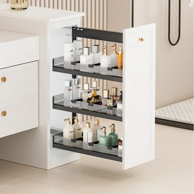 

Bathroom Organizer Baskets Kitchen Items Drawer Storage Basket Woman Makeup Organization Hamper Home Multifunction Bottle Racks