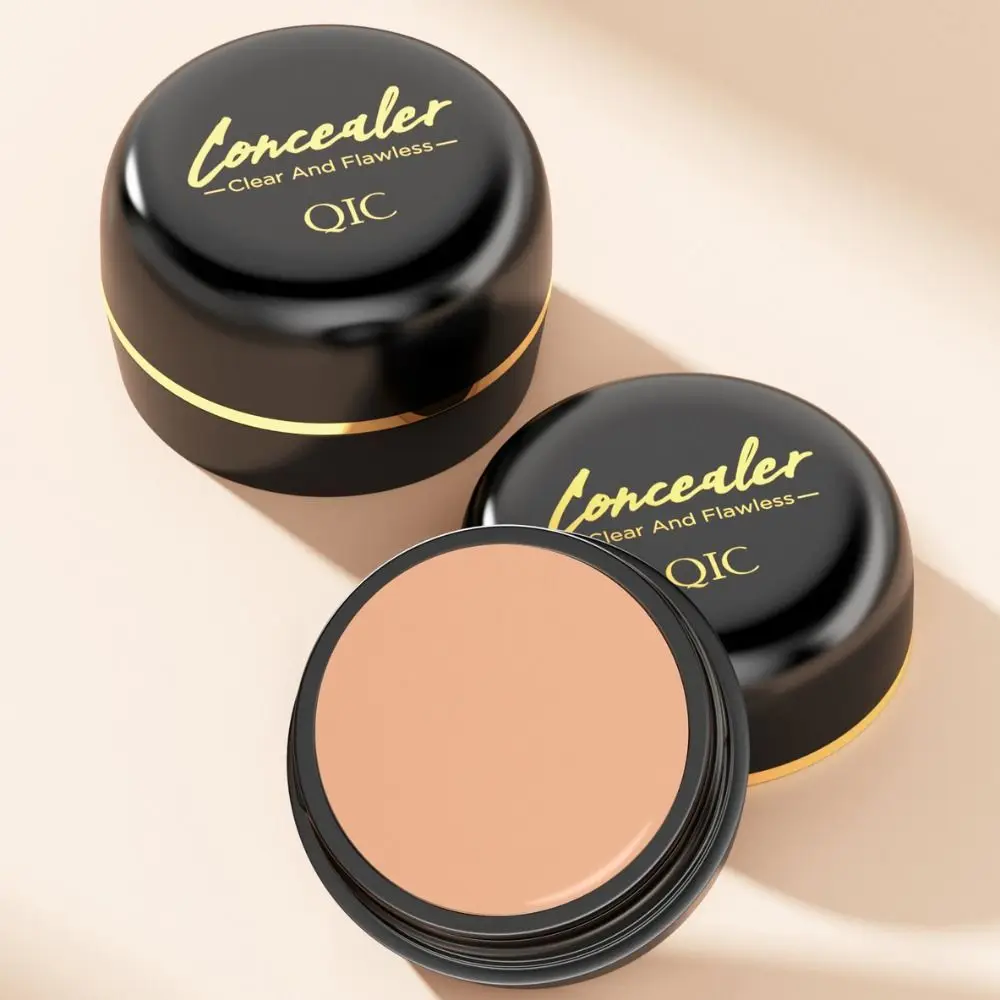 Waterproof Cream Foundation Long Lasting Freckles Face Concealer Makeup Acne Marks Dark Circles Full Coverage Concealer Women