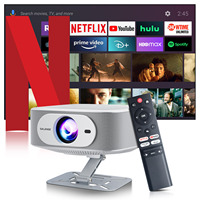 Salange Netflix Projector P92MAX Smart Android 13 1080P BT5.2 WiFi6 12000L Electronic Focus Auto Keyston 4K Movie HD Home Cinema