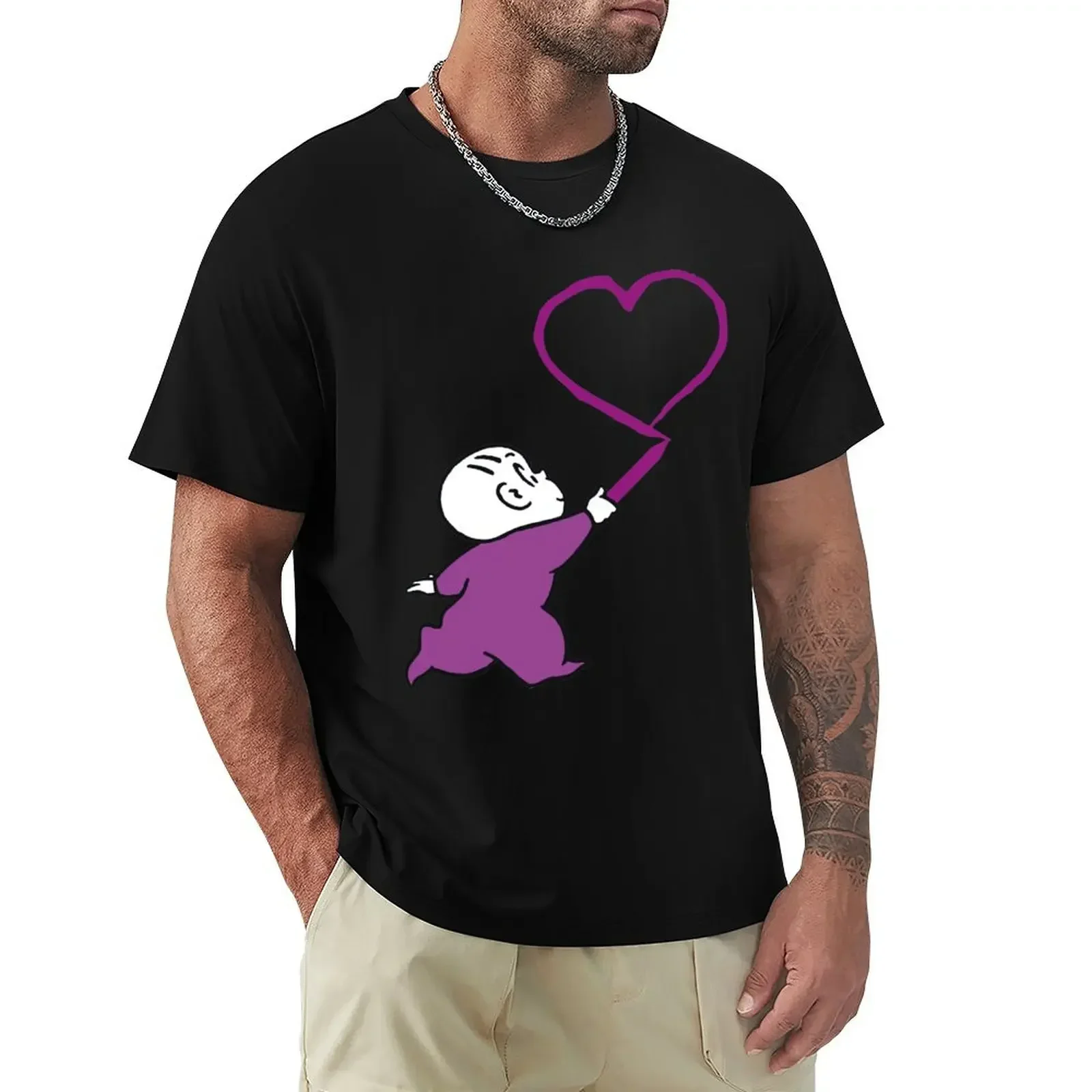 Harold and the purple crayon T-Shirt cotton graphic tees anime figures Men's t-shirt