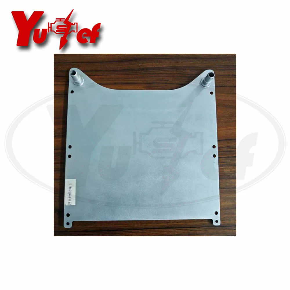 3003 Vacuum Brazing Aluminum Stamping Liquid Cooling Cold Plate For New Energy Automotive OEM TR-RO-240408