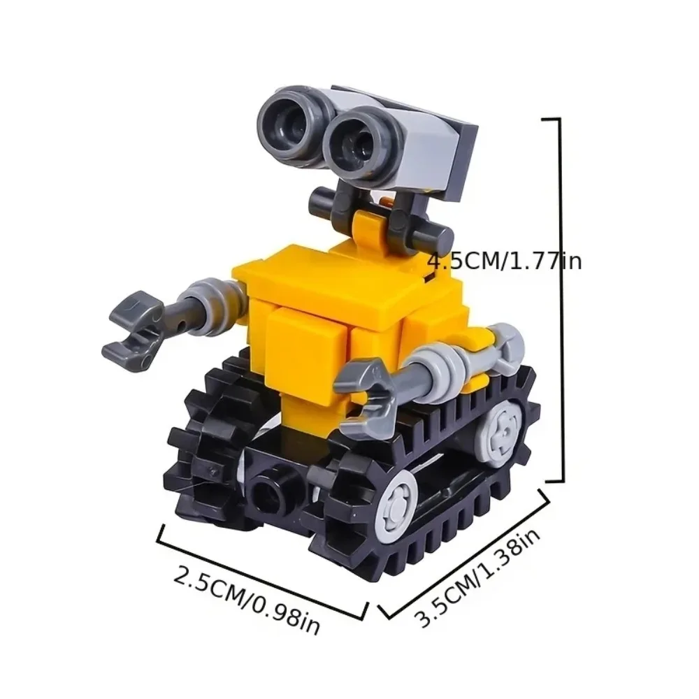 New Building Block Wall-EE Robot Compatible High Difficulty Assembly Puzzle Toys for Boys and Girls as Festival Gifts