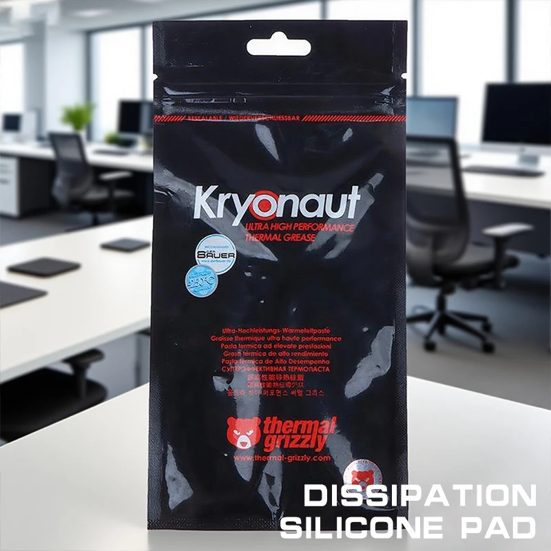 

1 г термопаста Grizzly Kryonaut Extreme KE для процессора/графического процессора, кулера, большая емкость, охлаждающая силиконовая смазка