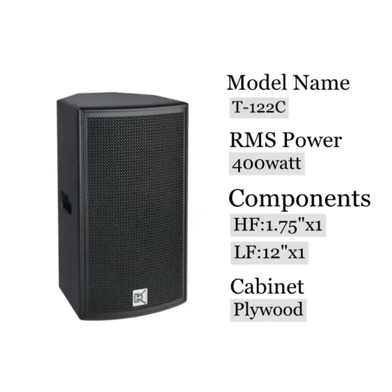 Wholesale Stage Sound Equipment Church Speakers 12 Inch Audio Full Range Speaker
