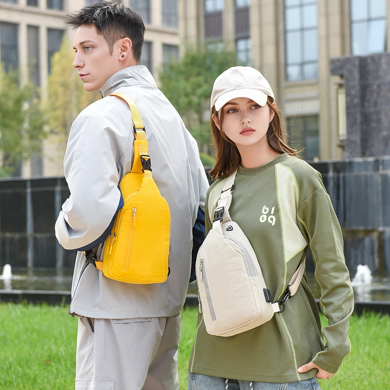 

Men's and women's casual lightweight new nylon shoulder bag crossbody bag chest bag bolsos mujer сумка женская 가방