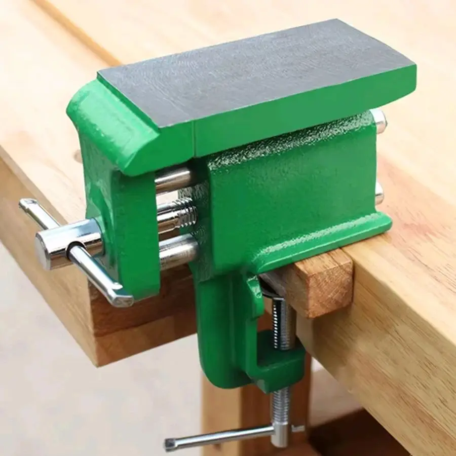 Table Bench Vise Bench Vise Jewelers Hobby Clamp Multifunctional Vise Clamp-On Bench Vise with Large Anvil Mini Hand Supplies